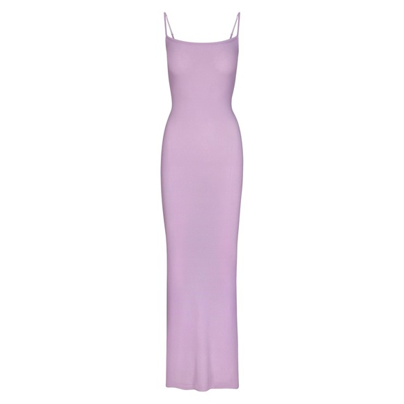 SKIMS Dresses & Skirts - Skims long slip dress plum